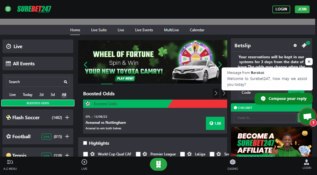 Surebet247 Casino